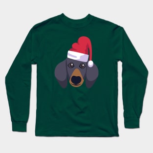 Funny Dachshund Dog Christmas 2020 Dog Lover Christmas Long Sleeve T-Shirt